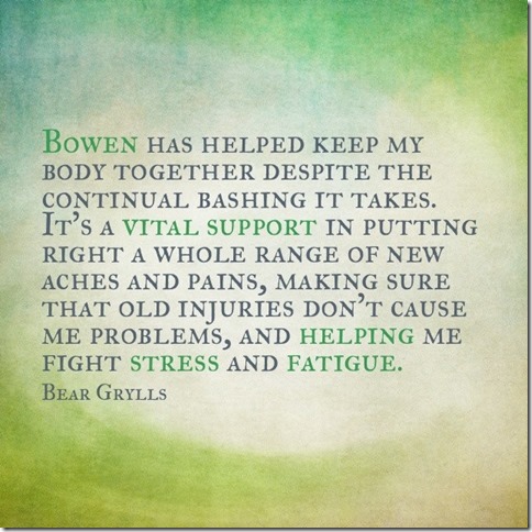 healing with bowen therapy